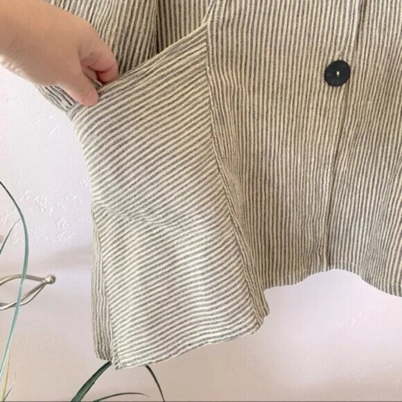 Mill Valley Longline Lagenlook Painter's Shirt L - Picture 12 of 14